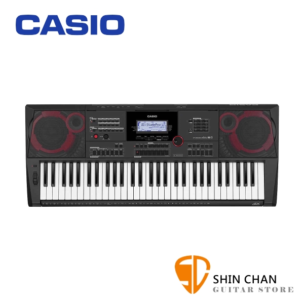 casio 卡西欧 ctx5000 61键 电子琴 附变压器,中文说明书,谱板 原厂
