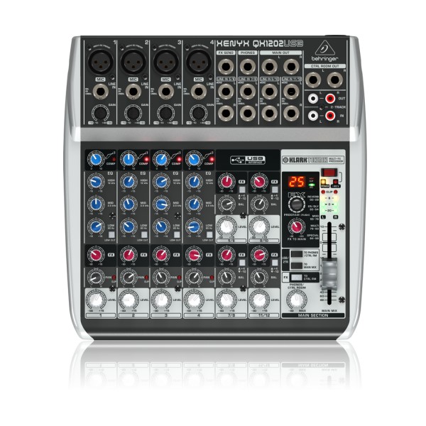 Behringer 耳朵牌 Xenyx QX1202 usb 12軌混音器