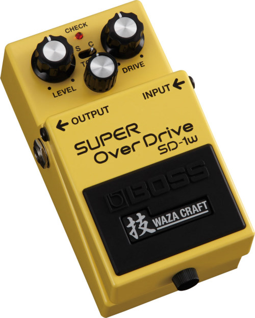 吉他效果器▻ BOSS SD-1W 失真破音吉他效果器【BOSS 效果器