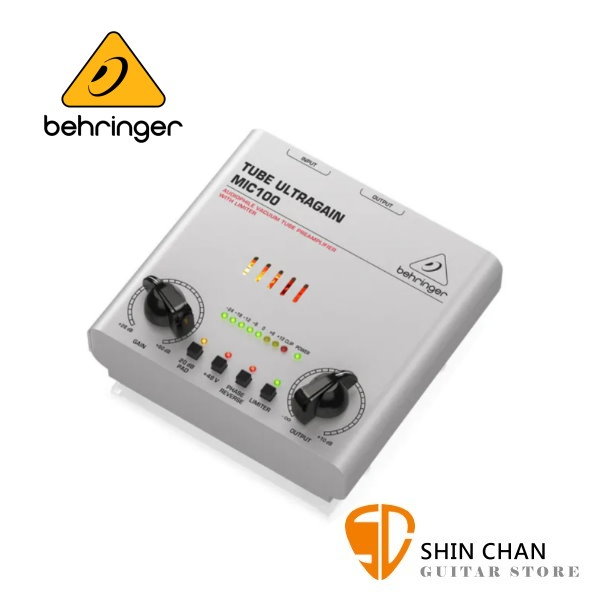 Behringer MIC100 真空管麥克風前級放大器【MIC-100】 - 小新樂器館