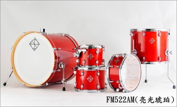 Dixon PODFM522 爵士鼓組有4種顏色可選【內含CP7PK 腳架/SABIAN SBR 4 