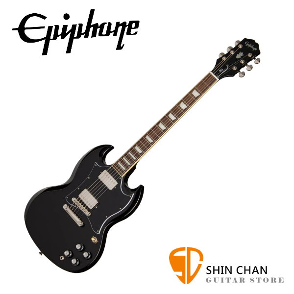 Epiphone SG Standard Ebony 雙線圈電吉他 Epiphone SG Standard Ebony 雙線圈電吉他