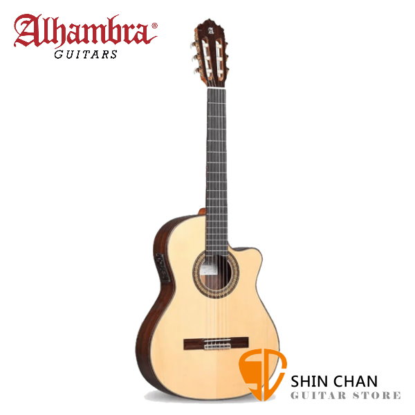 Alhambra 7P A CW E8 全單板 可插電 古典吉他 西班牙製 Classical Guitar 附原廠硬盒 台灣公司貨 Alhambra 7P A CW E8 全單板 可插電 古典吉他 西班牙製 Classical Guitar 附原廠硬盒 台灣公司貨