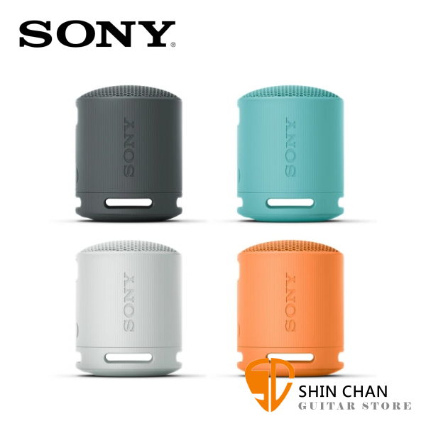 SONY 索尼 超輕巧可攜式無線藍牙喇叭 / IP67防水防塵 / 續航16小時 SRS-XB100 官方授權 台灣公司貨