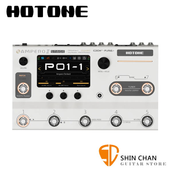 Hotone Ampero II Stage MP-380 旗艦級綜合效果器 MP380 Hotone Ampero II Stage MP-380 旗艦級綜合效果器 MP380