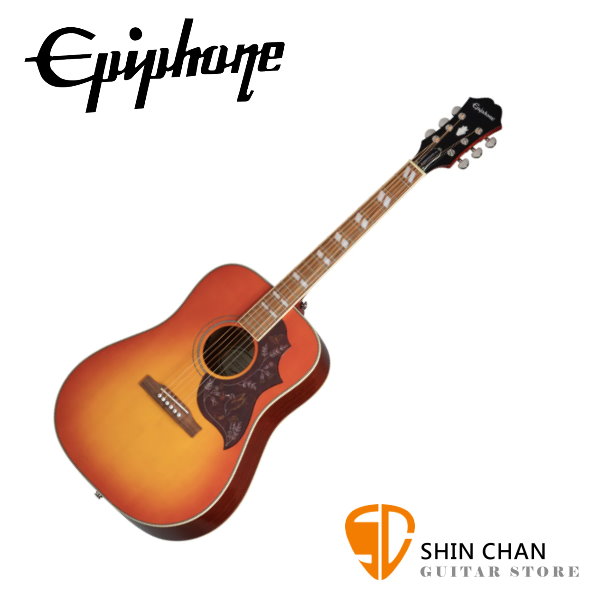 Epiphone Hummingbird Studio 蜂鳥 可插電民謠吉他 櫻桃漸層 Heritage Cherry Sunburst Epiphone Hummingbird Studio 蜂鳥 可插電民謠吉他 櫻桃漸層 Heritage Cherry Sunburst