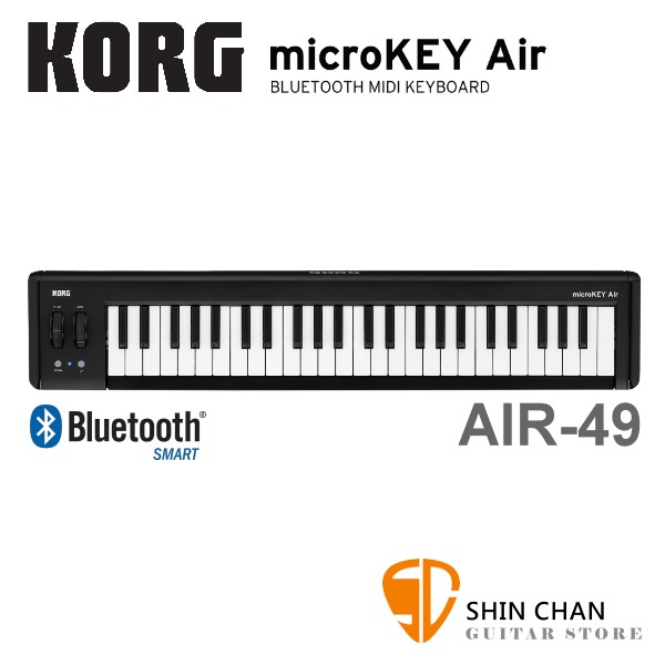 KORG microKEY2-61AIR 61鍵 Bluetooth接続（KORG microKEY Air