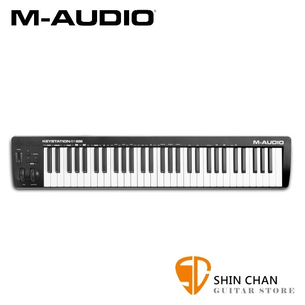 M-AUDIO Keystation 61 MKIII  三代 61鍵USB主控鍵盤(半重鍵盤)