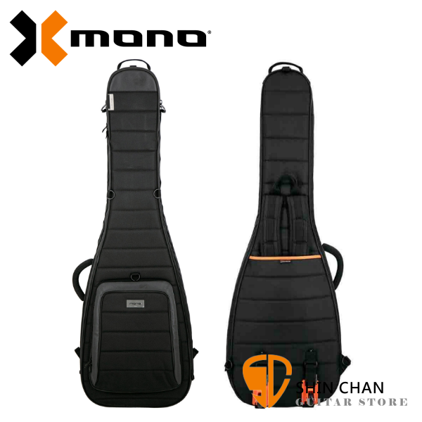 美國 MONO M80系列 Classic Ultra Dual 雙支電貝斯袋 附輪 / 軍事化防震防潑水等級 M80-2B-ULT-BLK