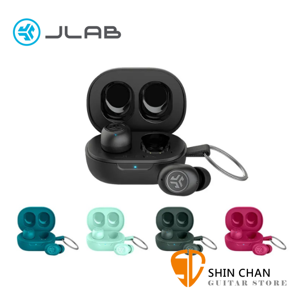 JLab JBuds Mini 真無線藍牙耳機/全球最小耳機設計/充電盒附鑰匙圈設計 台灣公司貨