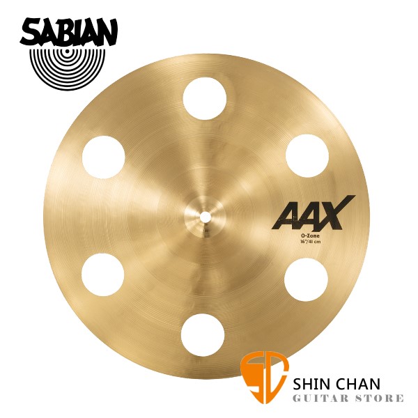 Sabian 16吋 AAX O-Zone Crash Cymbal 樂隊銅鈸【型號:21600X】