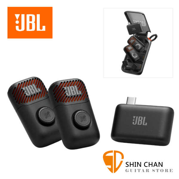 JBL Easysing Mic Mini Duo 迷你麥克風組 一對二 / AI人聲即時消除 Type-C 麥克風 歡唱 K歌 Podcast 台灣公司貨