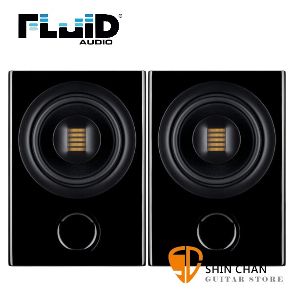 FLUID AUDIO CX7 專業錄音 同軸監聽喇叭【黑色/七吋/兩顆/台灣公司貨一年保固/CX-7】