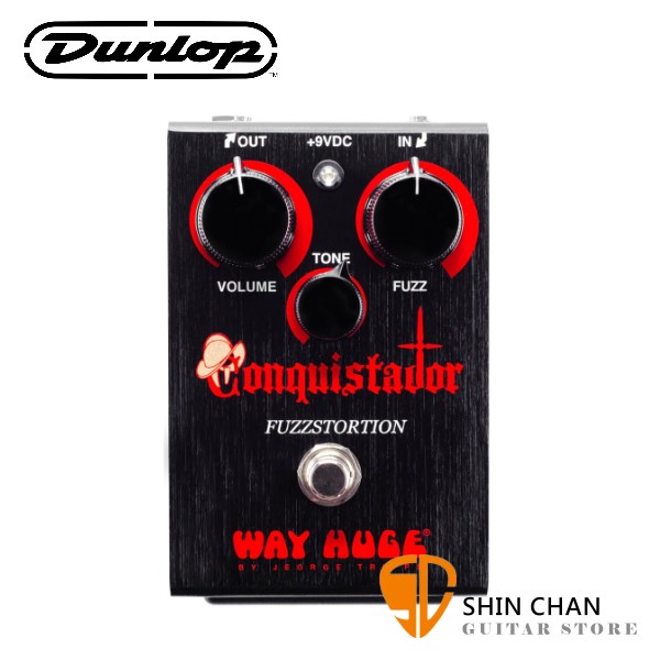 Dunlop WHE406 法茲破音效果器【Fuzz/Conquistador/Way Huge/WHE-406】