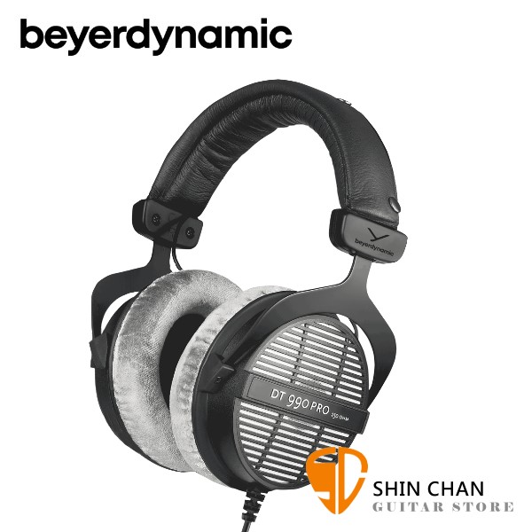 Beyerdynamic 拜耳 DT990 PRO 250ohms 開放 耳罩式 監聽耳機【附收納袋、轉接頭/德國製/台灣公司貨二年保固】