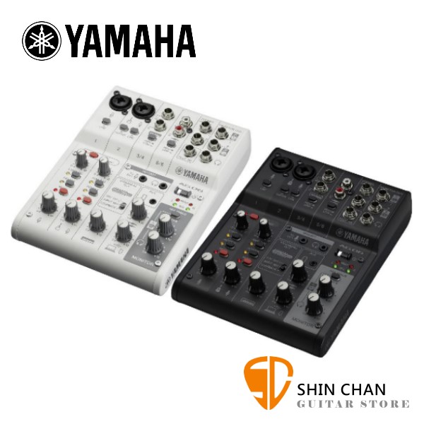 YAMAHA AG06 MK2 6軌 混音器/USB錄音介面 共兩色【AG06MK2】
