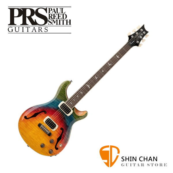 PRS SE Ed Sheeran Hollowbody I Piezo Baritone 紅髮艾德簽名款電吉他
