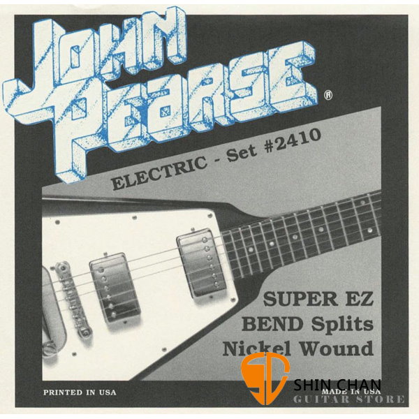 John Pearse 2410 鎳纏繞 電吉他弦 (09-46)【John Pearse進口弦專賣店/電吉他弦/2410】