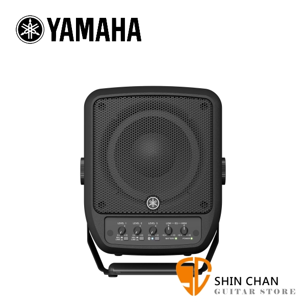 YAMAHA 山葉 STAGEPAS 100BTR 100瓦 可攜式 PA 喇叭 內建鋰離子電池/最長可使用6小時 原廠公司貨