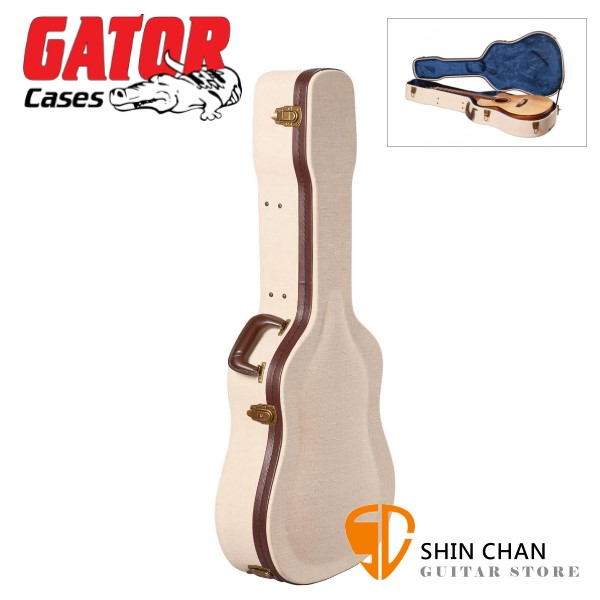 Gator Cases JM系列 民謠吉他硬盒/吉他CASE/吉他盒 D桶身專用【型號:GCGT-GW-JM DREAD-S】
