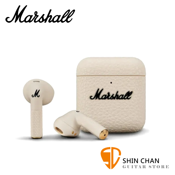 Marshall MINOR IV 真無線藍牙耳機 耳塞式/ 藍牙5.3 奶油白 台灣公司貨