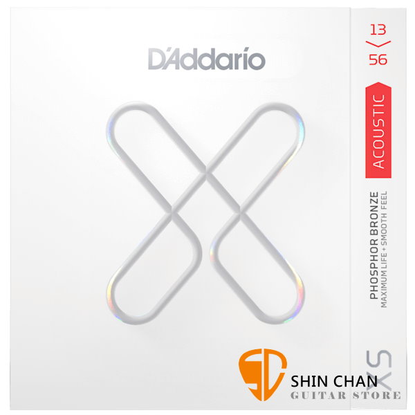 D'Addario XSAPB1356 (13-56) 磷青銅 木吉他弦【吉他弦專賣店/進口弦/XSAPB-1356/DAddario】