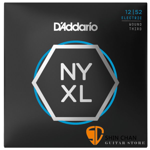 D'Addario NYXL1252W (12-52) 電吉他弦【吉他弦專賣店/進口弦/NYXL1252-W/DAddario】