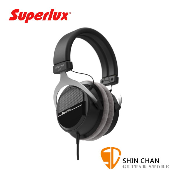 Superlux HD330PRO 32歐姆 專業半開放式耳機 動圈式 頭戴式/耳罩式 附Superlux原廠袋、轉接頭