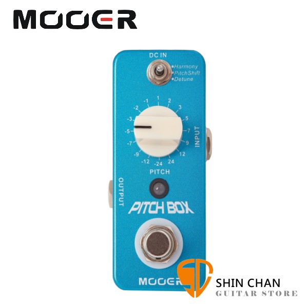 Mooer Pitch Box 移調效果器【Harmony/Pitch Shifting Pedal】【Micro系列PB】