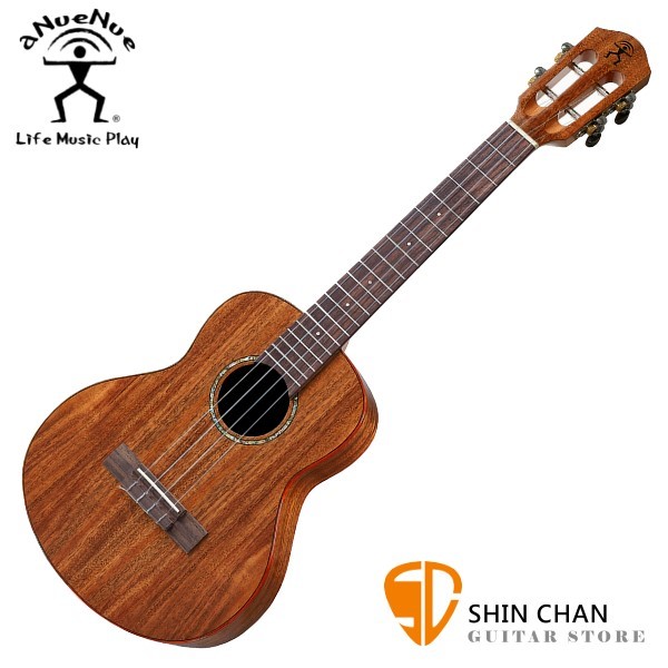 aNueNue AT60E 相思木/全單板 可插電26吋 烏克麗麗 UKULELE【附小小收納袋、PICK、貼紙、胸章、琴布、原廠琴袋】