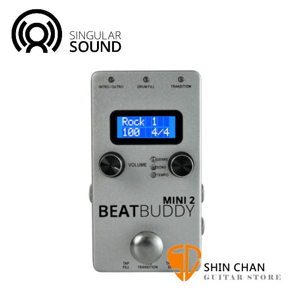 SINGULAR SOUND BEATBUDDY MINI2 節奏機/鼓機【BB MINI2鼓機】