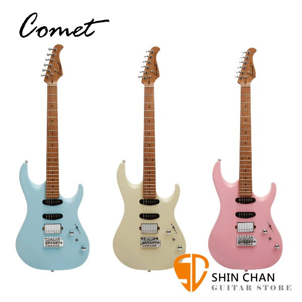 Comet 電吉他►Comet CRM-09 單單雙電吉他 贈電吉他袋、Pick、吉他背帶、導線【Comet guitar專賣店/電吉他品牌/CRM09】