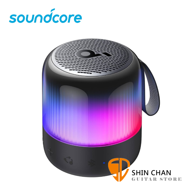 Soundcore Glow Mini 炫彩防水可攜式藍牙喇叭/炫彩奪目/動感派對/小水母 台灣公司貨保固
