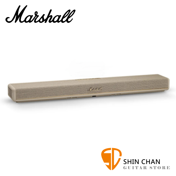 Marshall Heston 60 家庭劇院聲霸 Soundbar 奶油白 / 台灣公司貨保固
