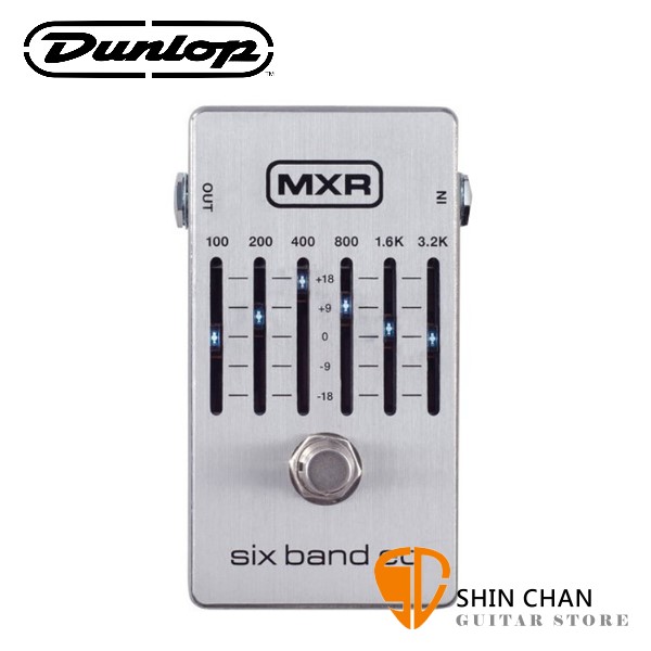 Dunlop M109S 6段EQ效果器【MXR/Six Band EQ】