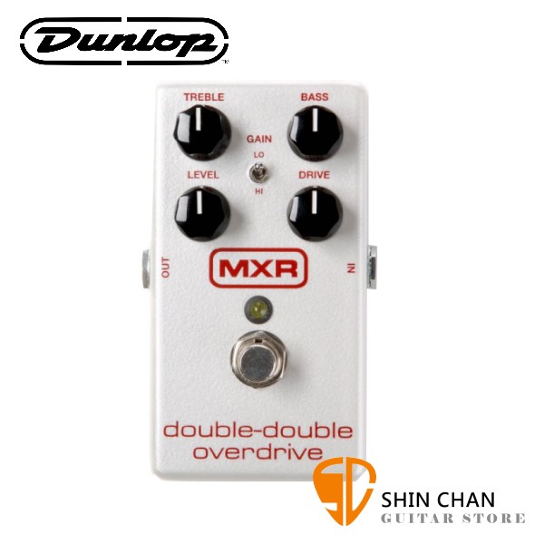 Dunlop MXR M250 失真效果器【Jimi Hendrix Double Double OverDrive Pedal】