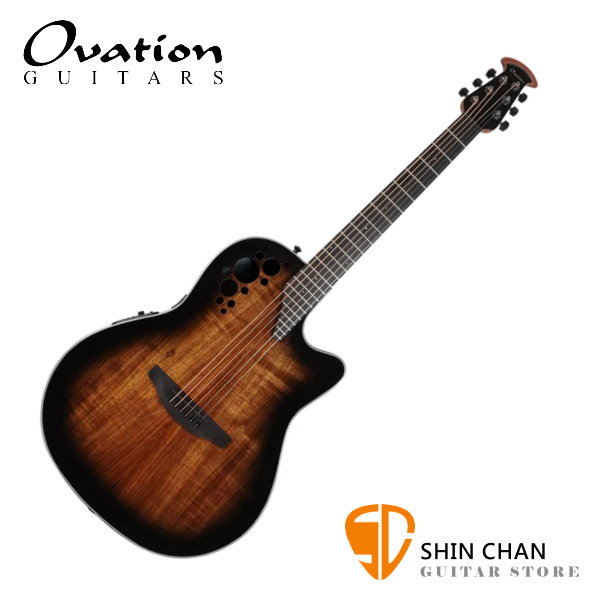 Ovation CS44P-ABLKW-G 可插電 木吉他/民謠吉他