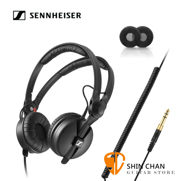 Sennheiser HD 25HD Plus 專業監聽耳罩式耳機 / HD25+加強版（配件升級）/台灣公司貨保固