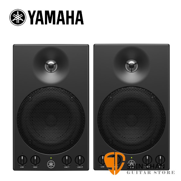 Yamaha MSP3A 4吋 主動式監聽喇叭/錄音室專用【黑色/一對兩顆/台灣公司貨一年保固】