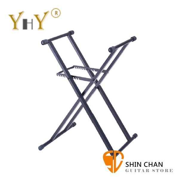 YHY KB-220 雙X型 電子琴架 粗管設計 : 再重的琴都適用 台灣製【KB220】