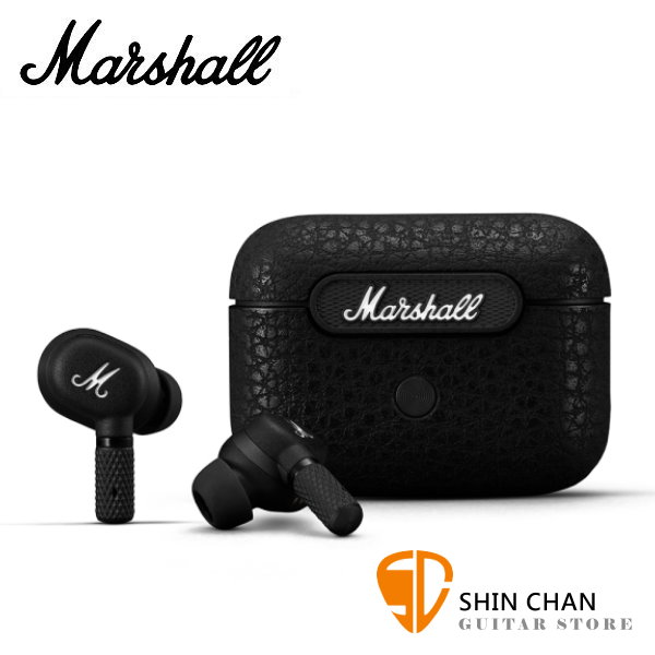 Marshall Motif A.N.C 主動式抗噪 真無線藍牙耳機 / 6mm驅動單體 / 藍芽5.2 Motif ANC 經典黑 台灣公司貨