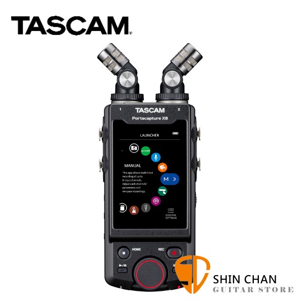 Tascam Portacapture X8 手持多軌錄音機 原廠公司貨