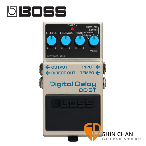 Boss DD-3T 數位延遲效果器【Digital Delay / DD3T /電吉他效果器/五年保固】