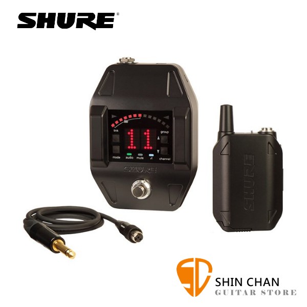 Shure GLXD16 無線樂器收音系統 吉他/貝斯/靜音提琴均適用 原廠公司貨【GLXD-16】