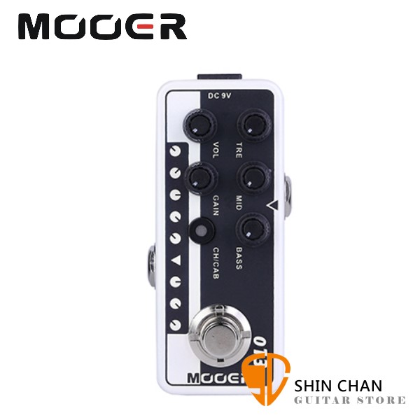 Mooer 013 MatchBox 迷你音箱前級模擬效果器【Micro Preamp】【Match-Box】