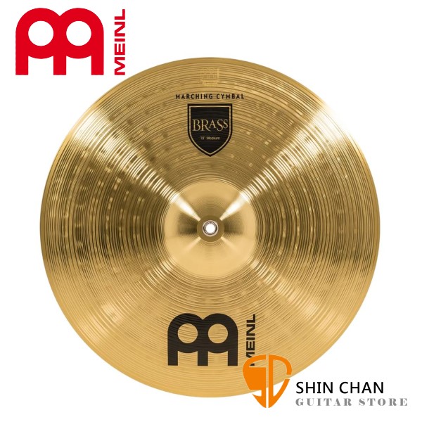 德國品牌 MEINL 18吋 MA-BR-18M Marching Cymbal 樂隊銅鈸【型號:MABR18M】