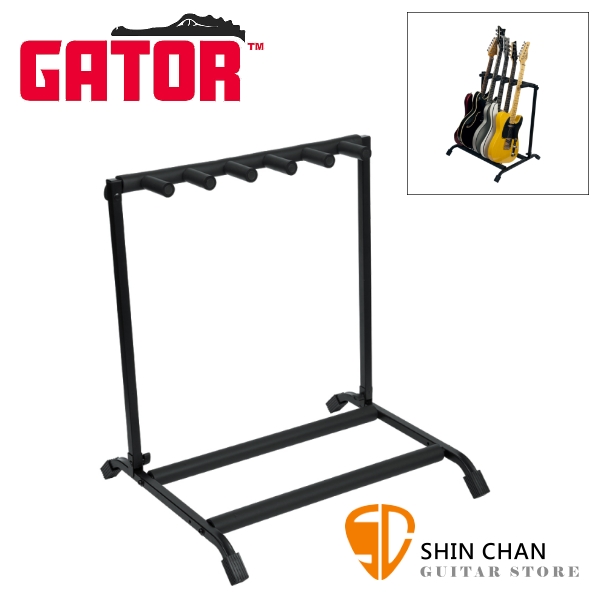 GATOR FrameWorks 吉他排排站 平整收折 5支吉他排架 原廠公司貨【型號 : RI-GTR-RACK5】