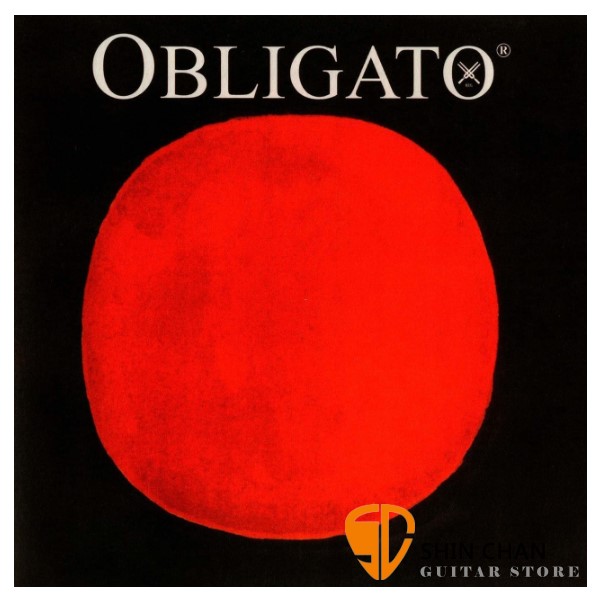德國 Pirastro Obligato 小提琴套弦 4/4 專用【金E弦】【型號:411021】