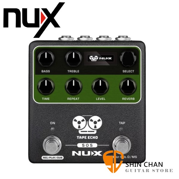 NUX NDD-7 Tape Echo 磁帶延遲效果器 空間系單顆 原廠公司貨【NDD7】