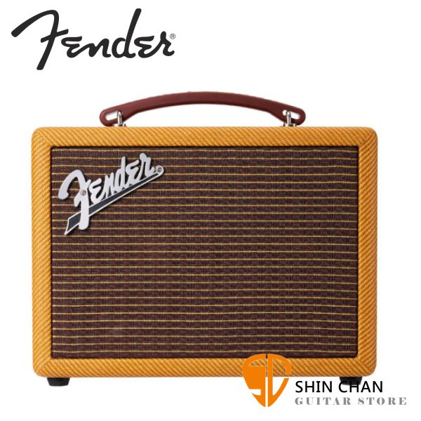 Fender Indio 2 可攜帶藍牙喇叭 / 內建電池 四單體驅動 60W 經典黃 Tweed 台灣公司貨